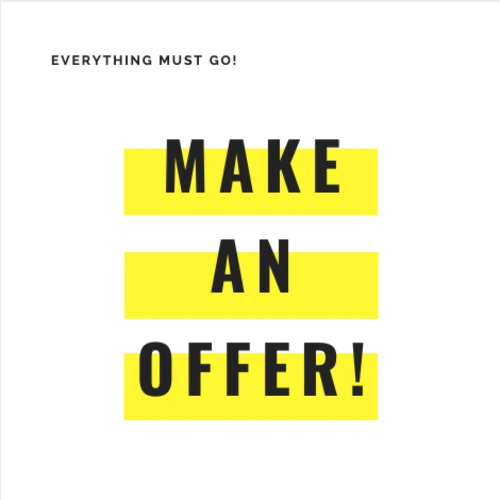 EVERYTHING MUST GO!